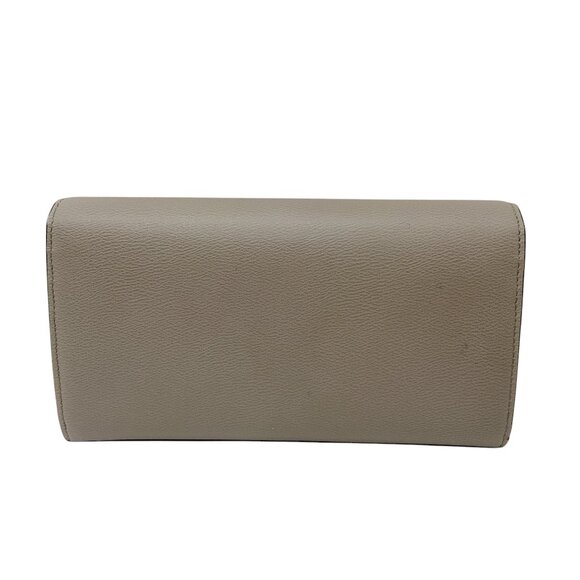 Smythson Taupe Leather Wallet - Picture 3 of 8